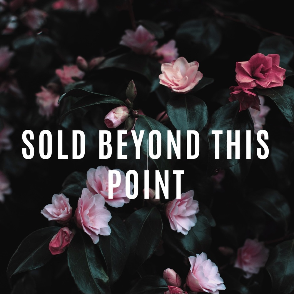 Sold Beyond This Point :)